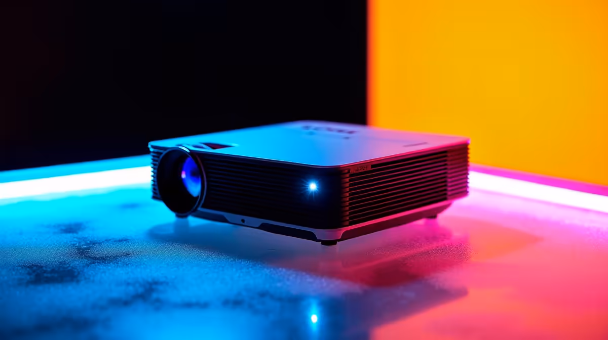 Portable Projectors for quiet late-night buying signals