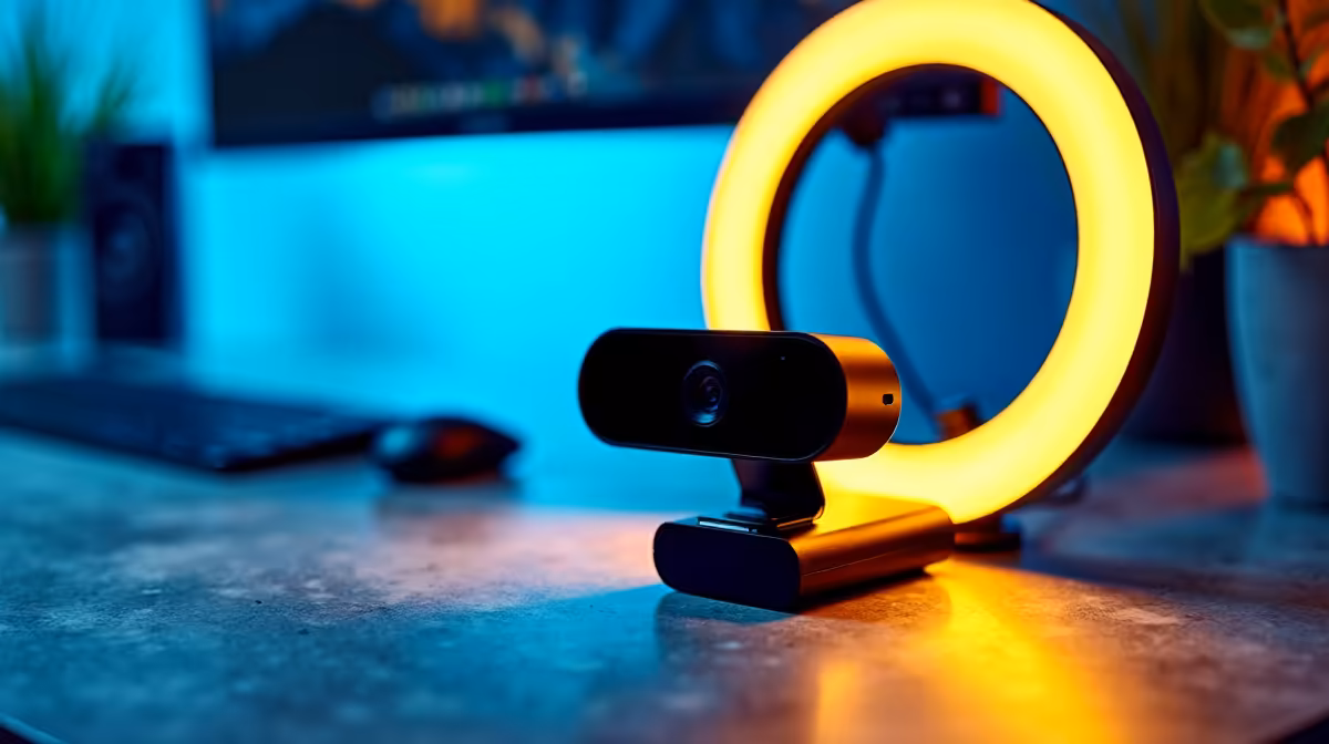 Webcam and Light Placement Guide