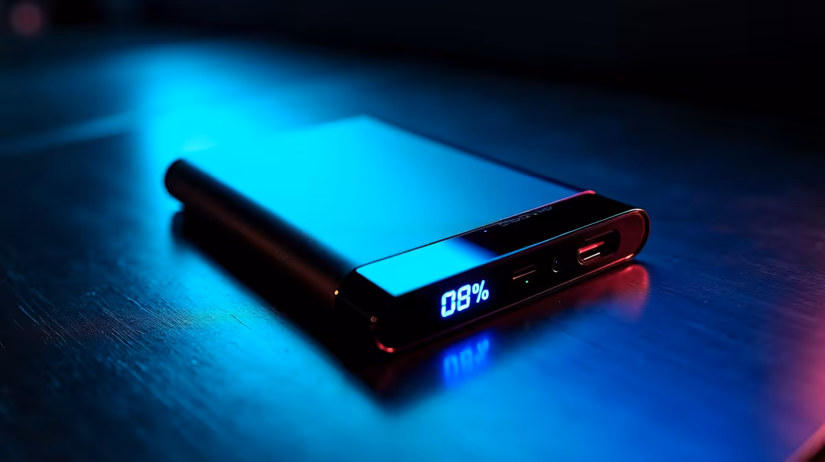 Decode Power Bank LCD Readouts