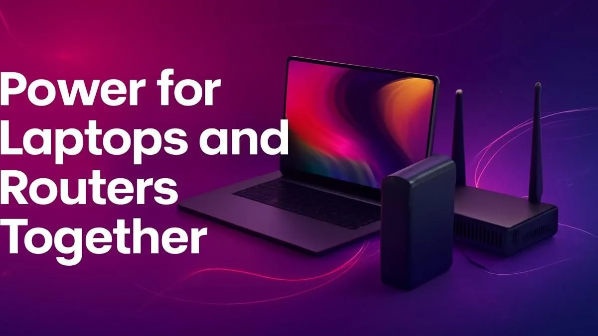Powering Laptops & Routers Simultaneously