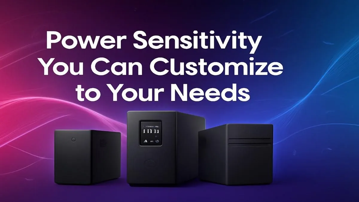 Customizable Power Sensitivity | Evetech