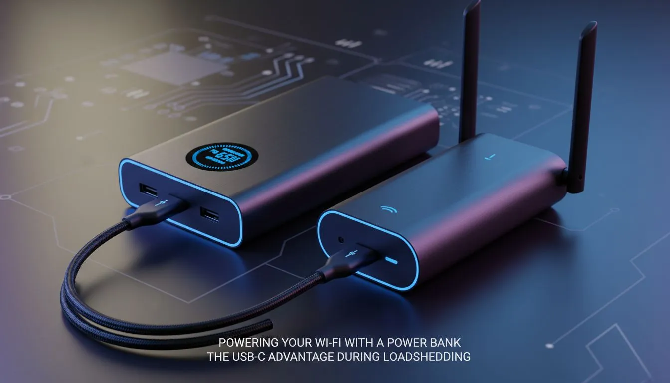 USB-C Power Banks for Wi-Fi During Loadshedding