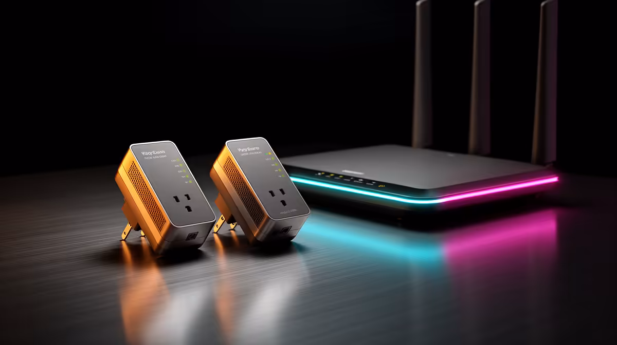 Powerline or WiFi extender for dead zones