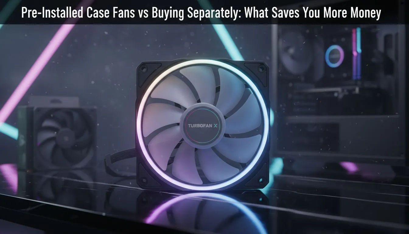 Pre-Installed vs Separate Case Fans