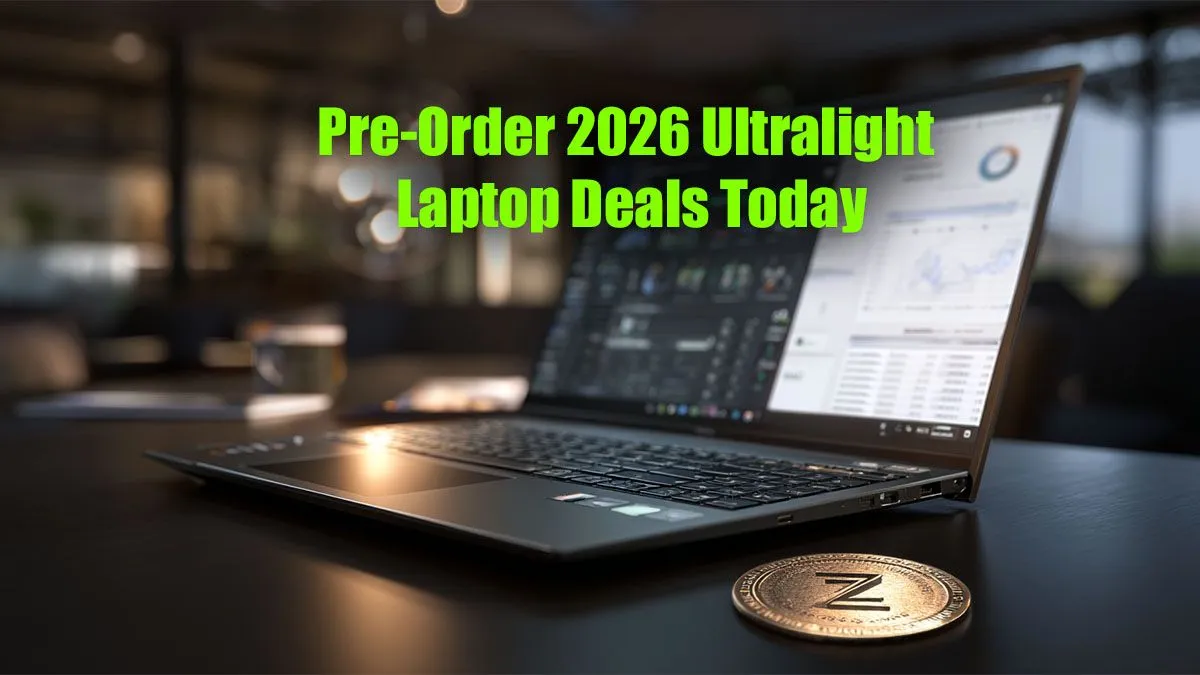 Grab 2026 Ultralight Laptops