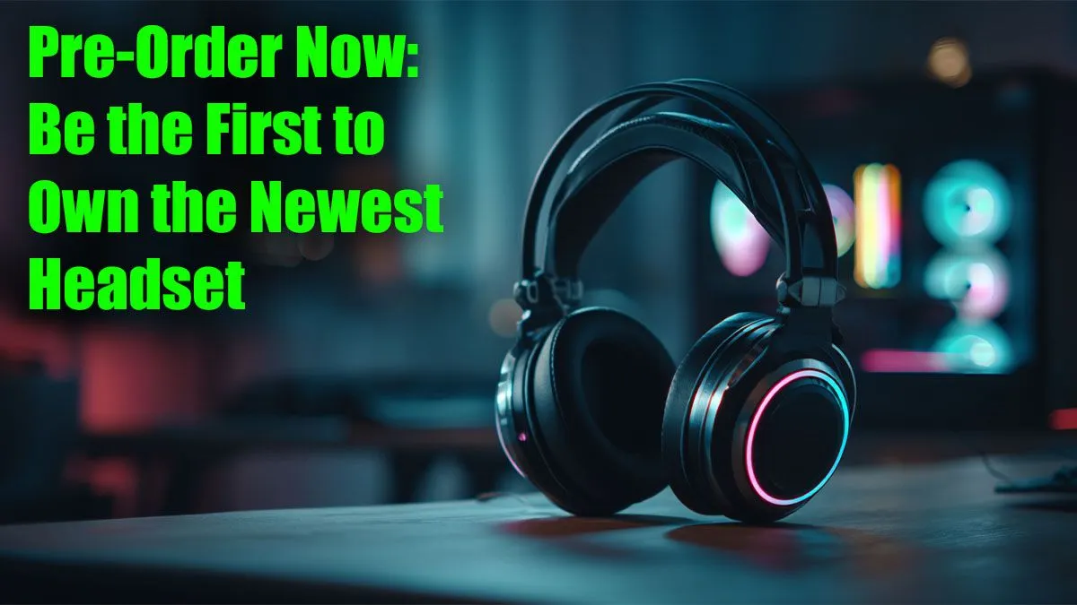Pre-Order the New Headset Instantly