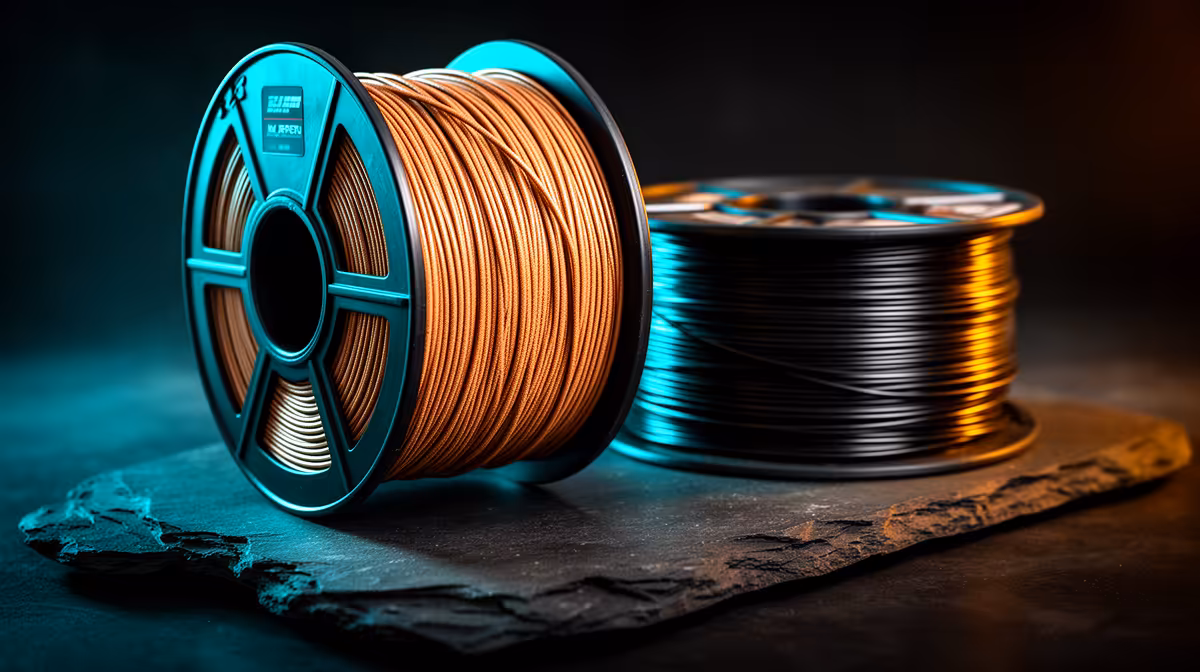 Premium Wood Powder Filaments vs: wood-filled PLA finish