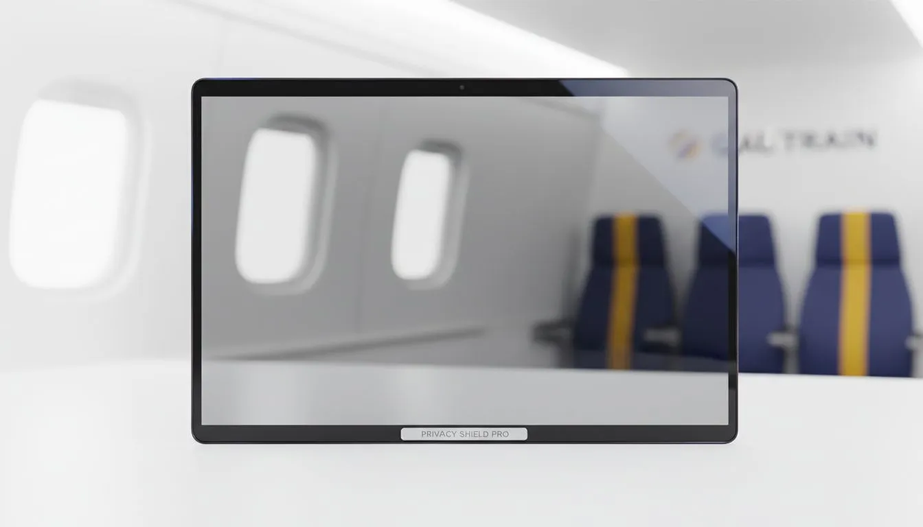 Protect Your Screen on Flights and Gautrain