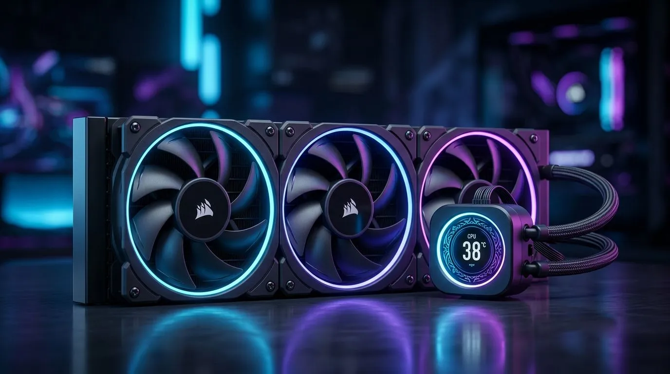 Keep coolant temps stable in heat and dust