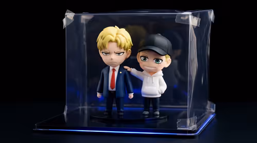 Protect Spy x Family Hikkake Figures from Dust & Damage