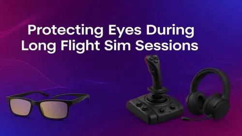 Flight Simulator Eye Strain: 10 Tips to Protect Your Vision