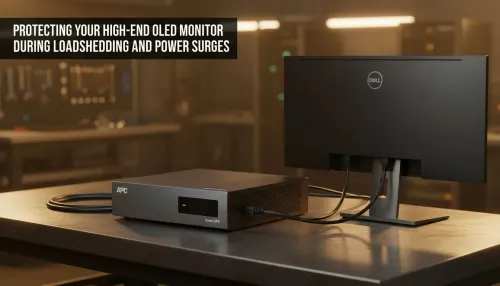 Protect OLED Monitor During Loadshedding and Power Surges