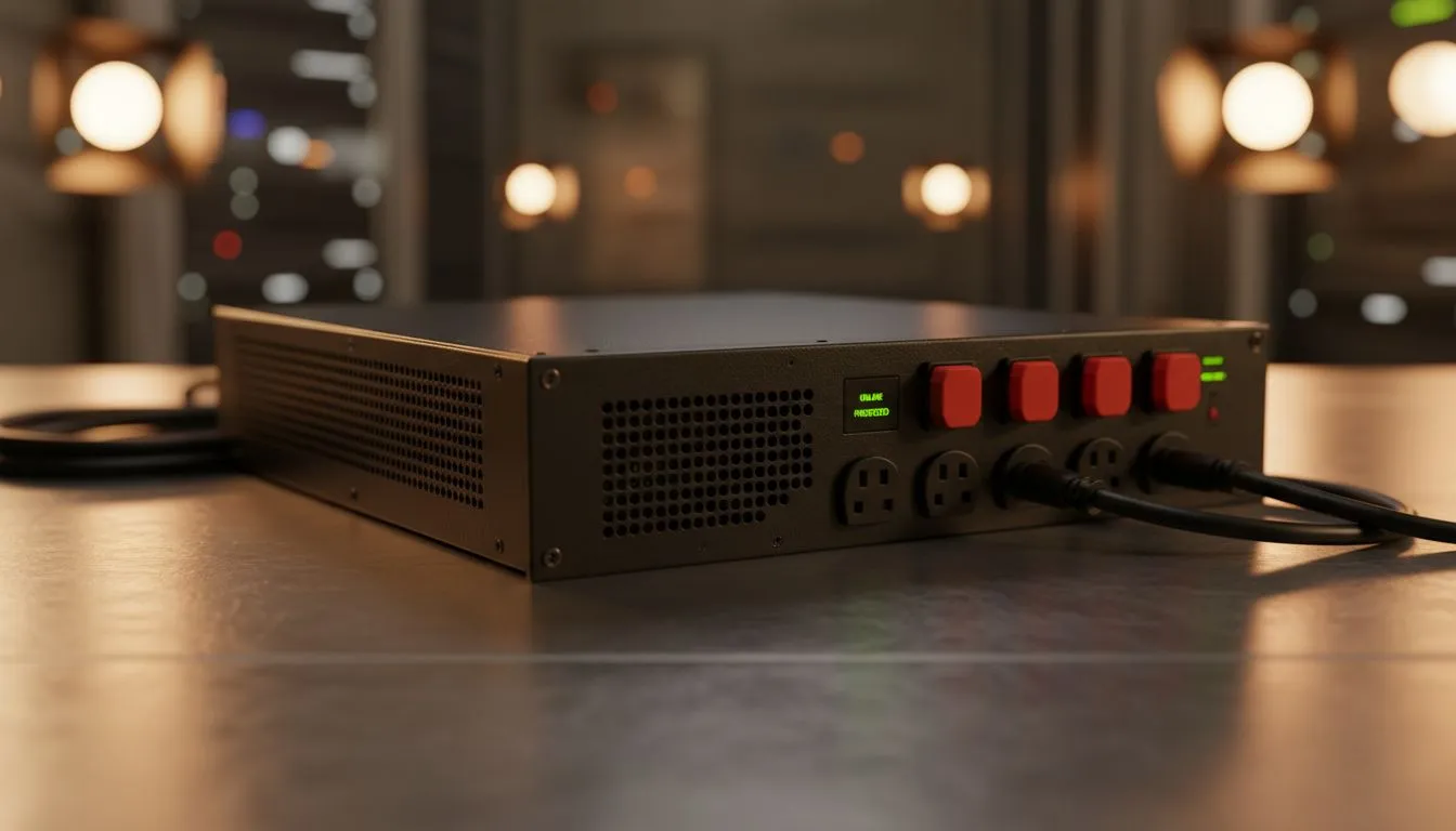 Shield network gear from surges