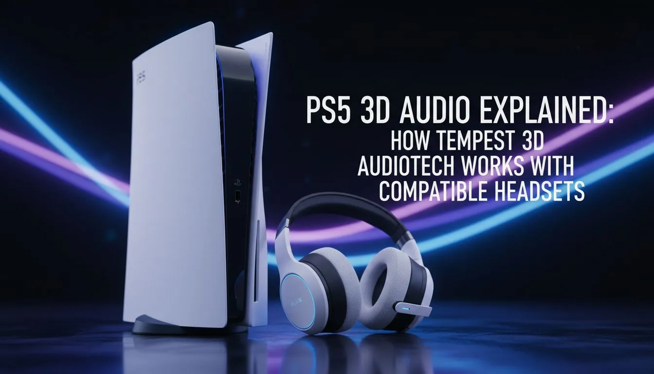 Tempest 3D AudioTech on PS5