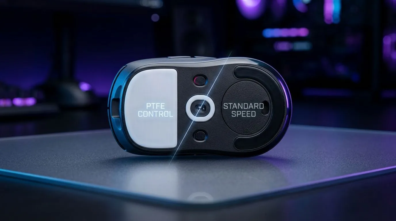 PTFE Feet vs Standard Skates