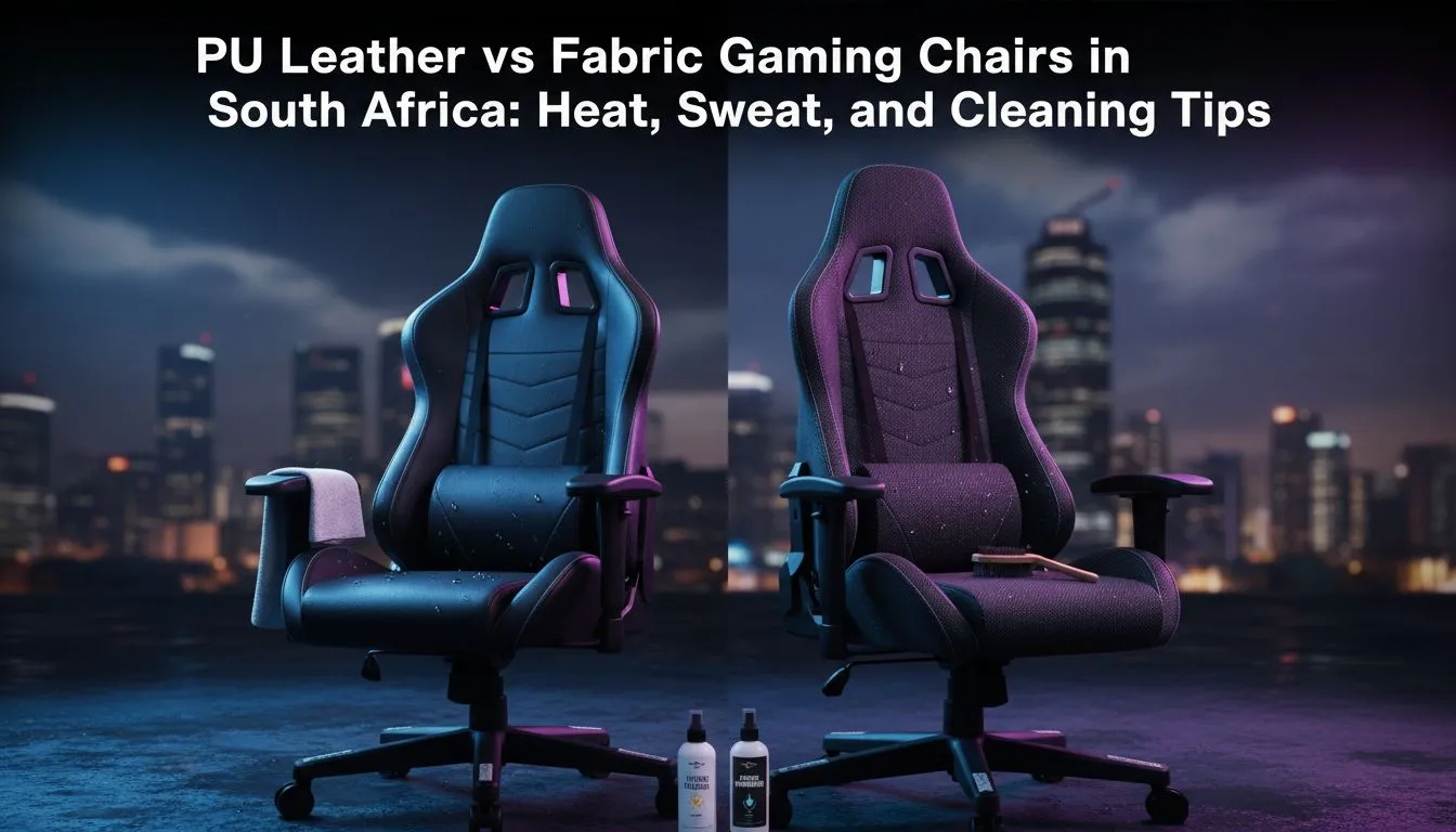 PU Leather vs Fabric Chairs — Heat & Care