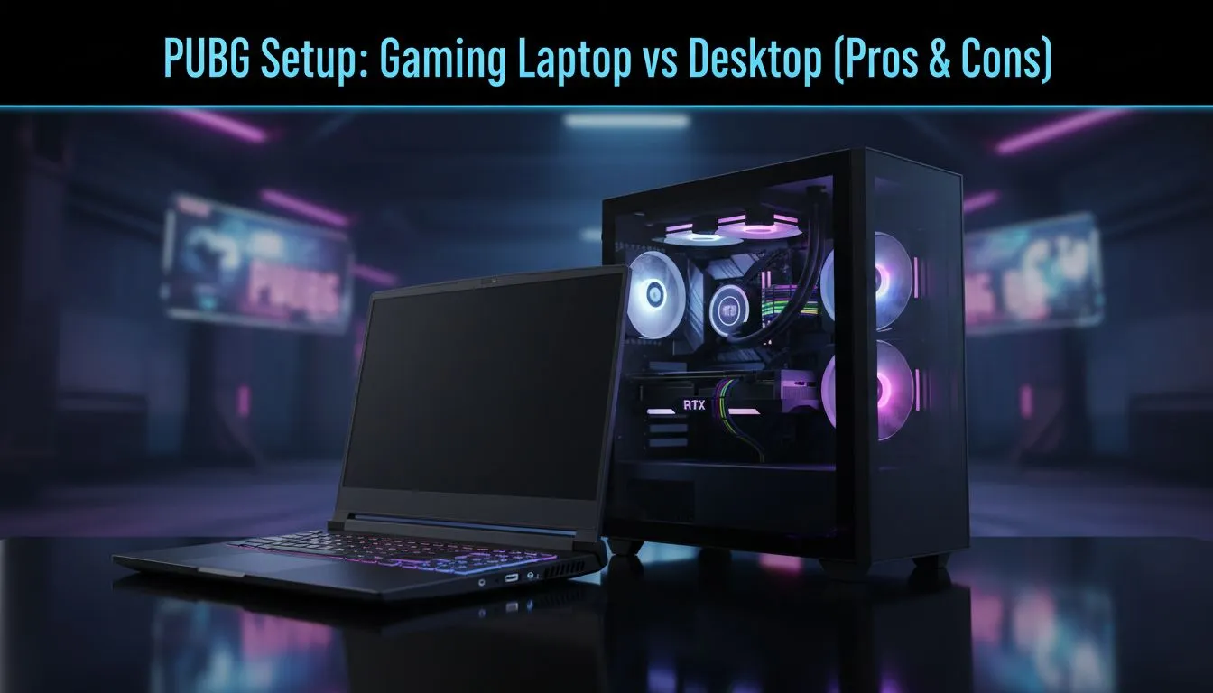 Laptop vs Desktop for PUBG
