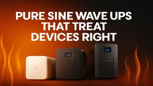 Pure Sine Wave UPS: Protect Your Tech Investment