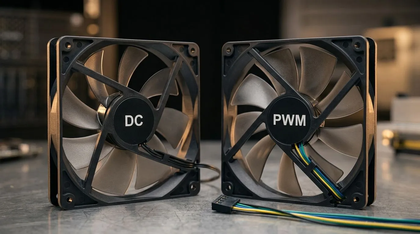 PWM vs DC fans for smoother, safer cooling control