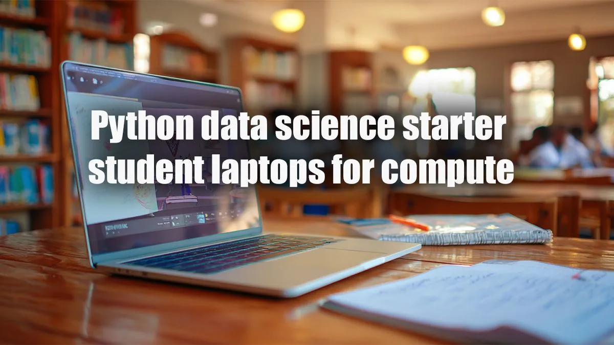 Student-Friendly Data Science Laptops