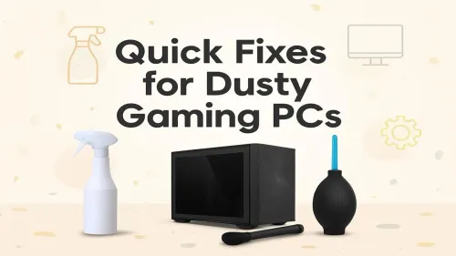Clean Dusty Gaming PC: Quick Fixes for Better Performance