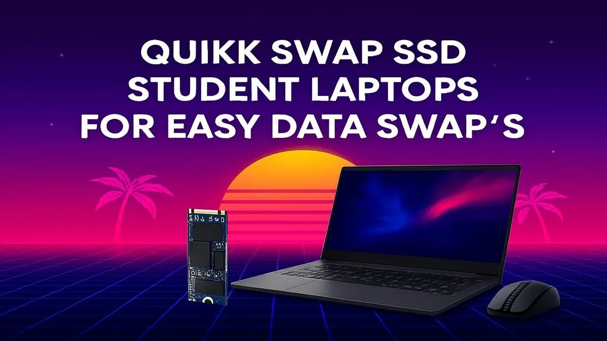 Student Laptops with Simple SSD Upgrades