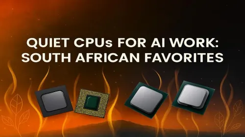 Quiet CPUs for AI Work: Top Picks in South Africa