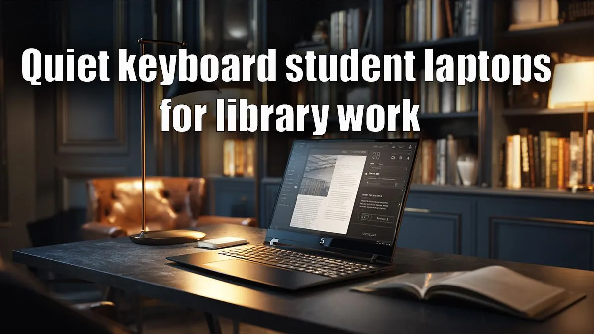 Silent Laptops for Studying