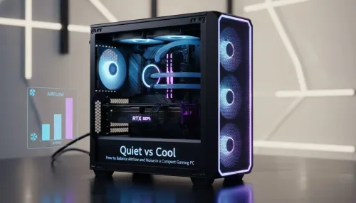 Quiet Compact Gaming PC: Balance Airflow and Noise