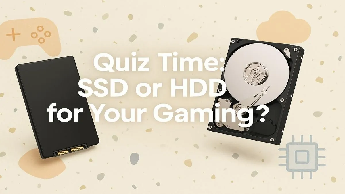 SSD vs HDD Gaming Quiz