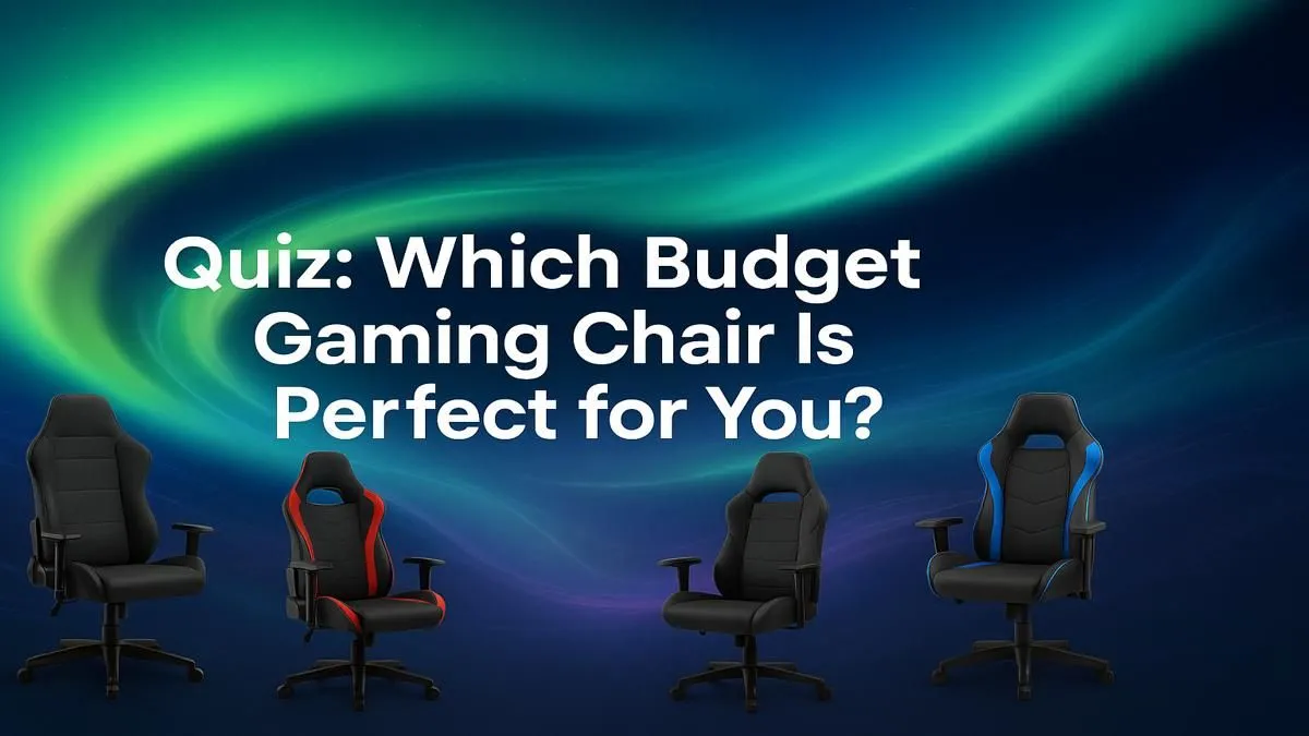 Budget Gaming Chair Quiz