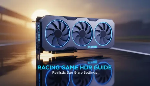 Racing Game HDR Settings: Realistic Sun Glare Guide