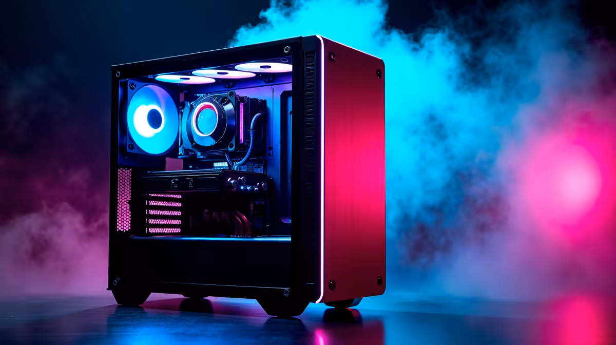 Radiator support vs front panel ports in PC comparison