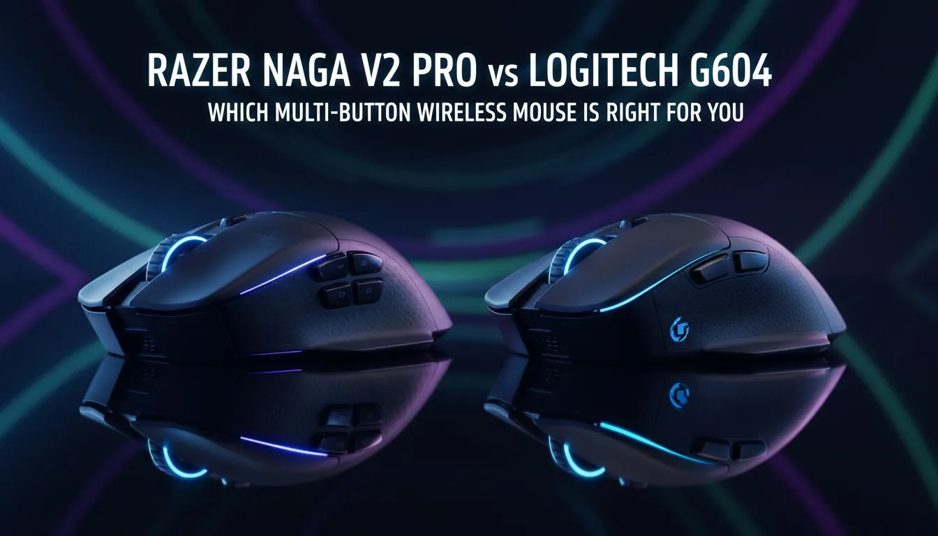 Naga V2 Pro vs G604: Multi-button Faceoff