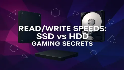 SSD vs HDD Gaming: Unlocking Faster Load Times & Performance