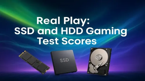 SSD vs HDD Gaming: Real-World Benchmark Test Scores