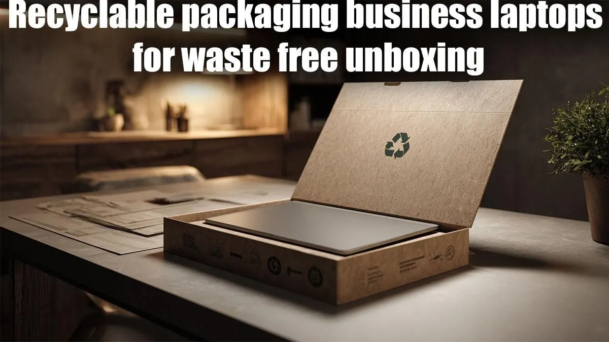 Eco-Friendly Laptop Packaging