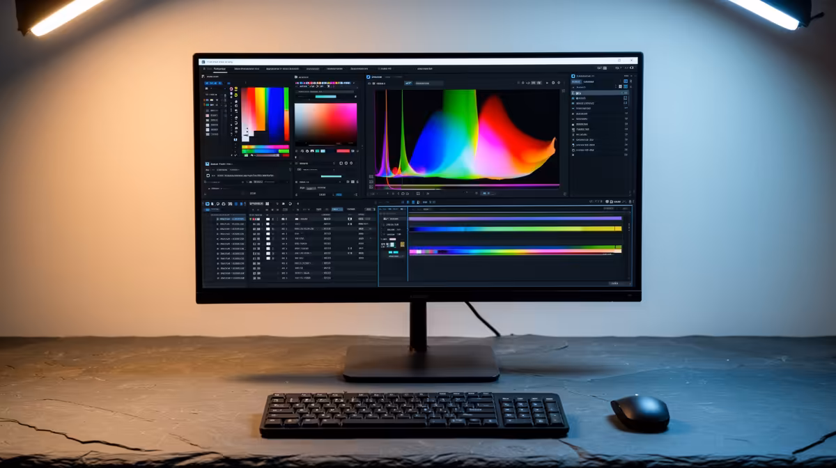Reducing digital eye fatigue during: panel quality checks