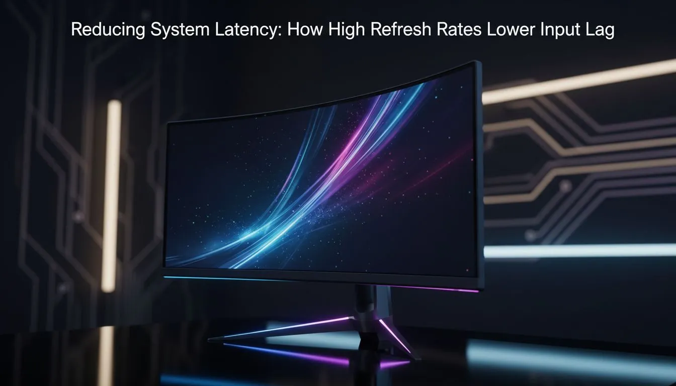 How high refresh rates cut input lag