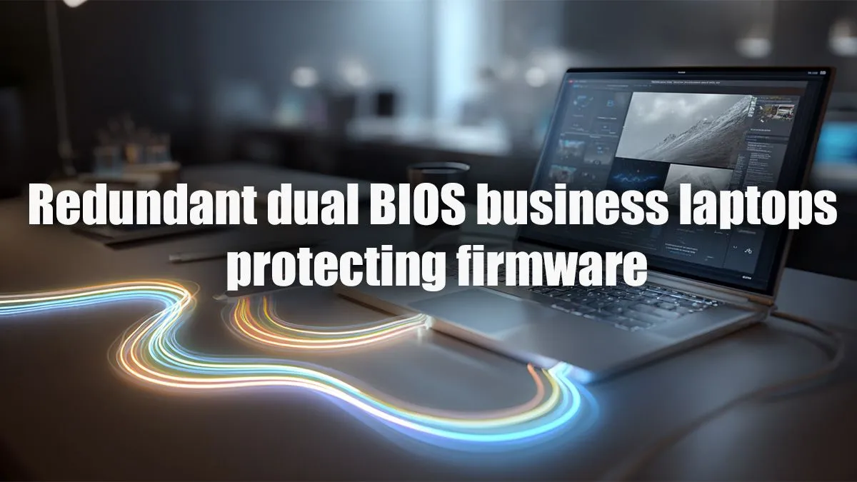 Secure Laptops with Dual BIOS Redundancy
