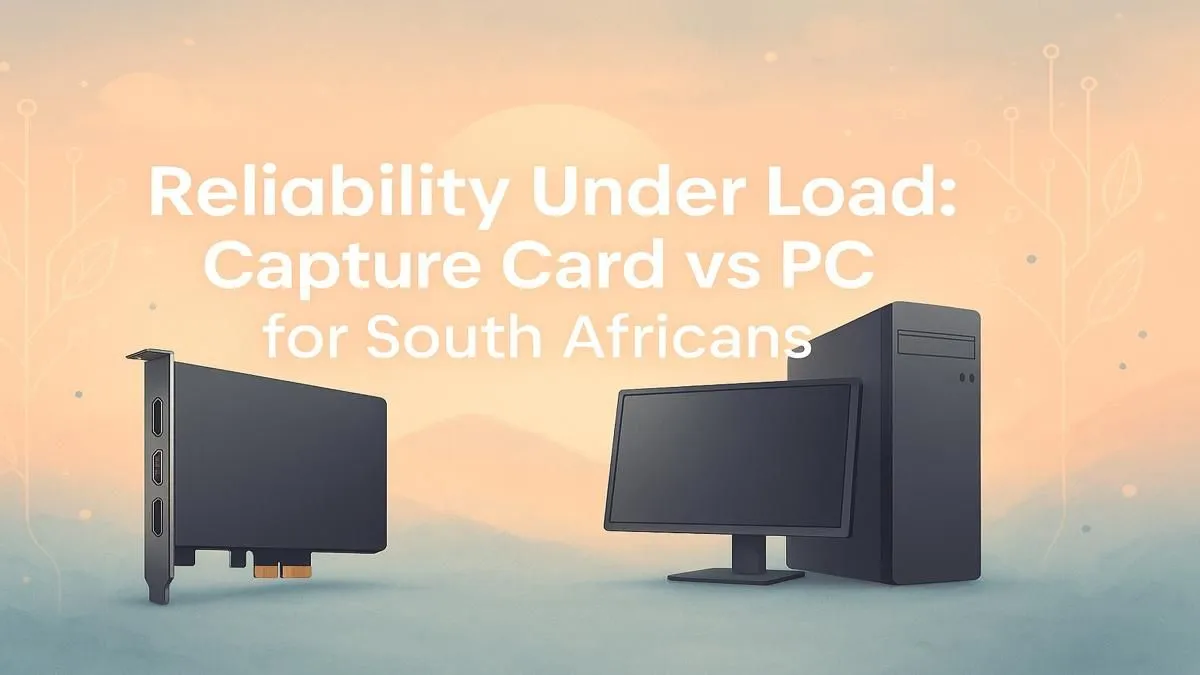 Capture Card or Second PC?