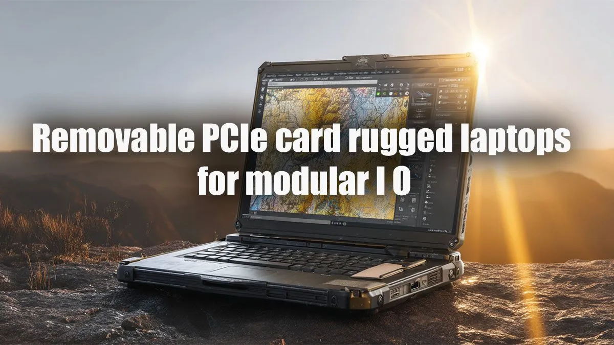 Modular Rugged Laptops