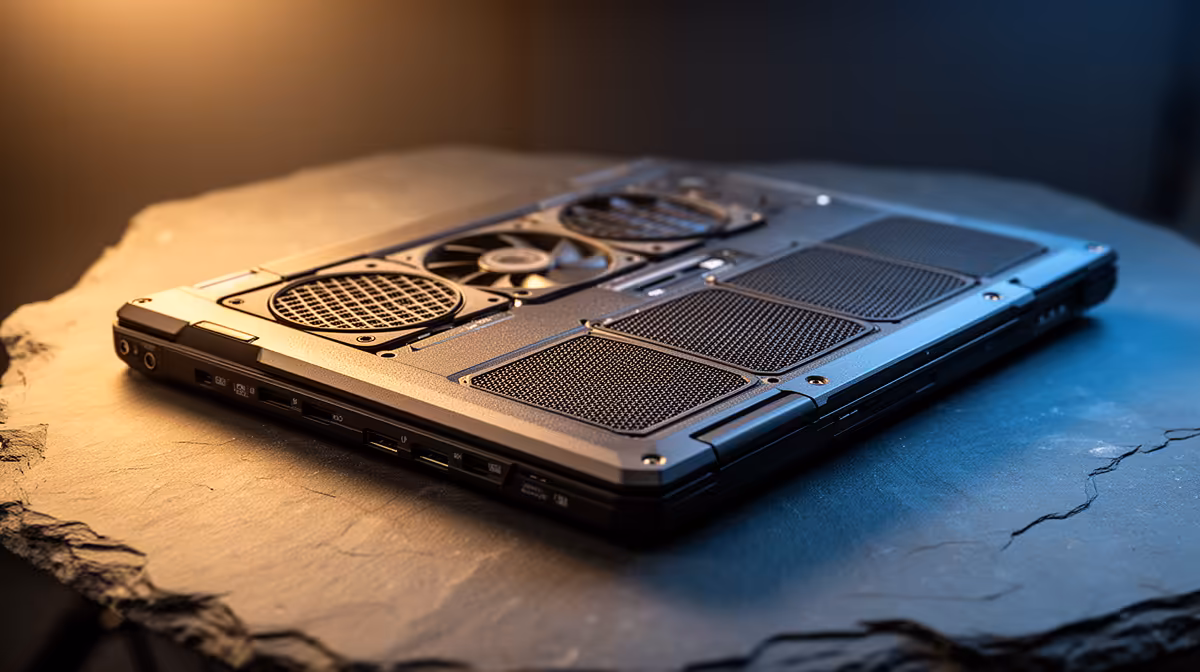Rugged Laptops with Replaceable Fan Filters