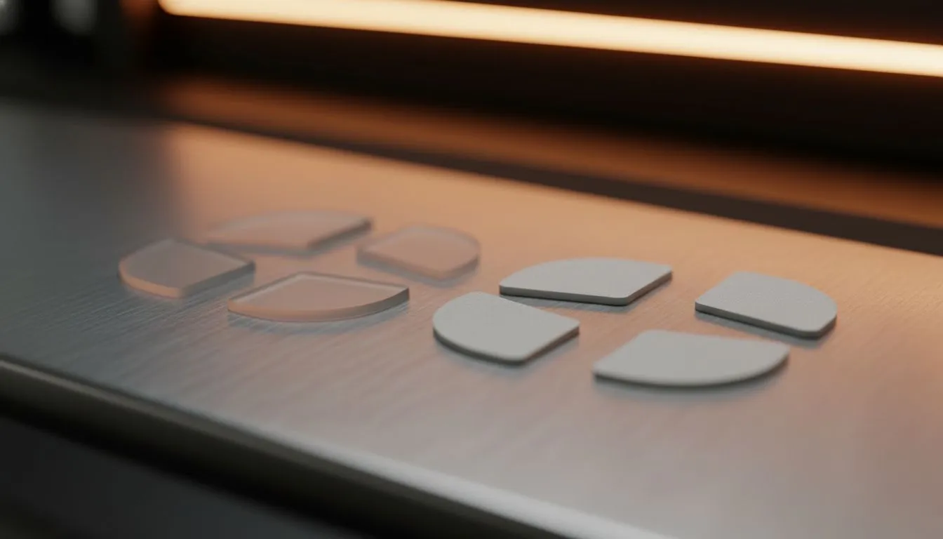 Glass vs PTFE Mouse Feet