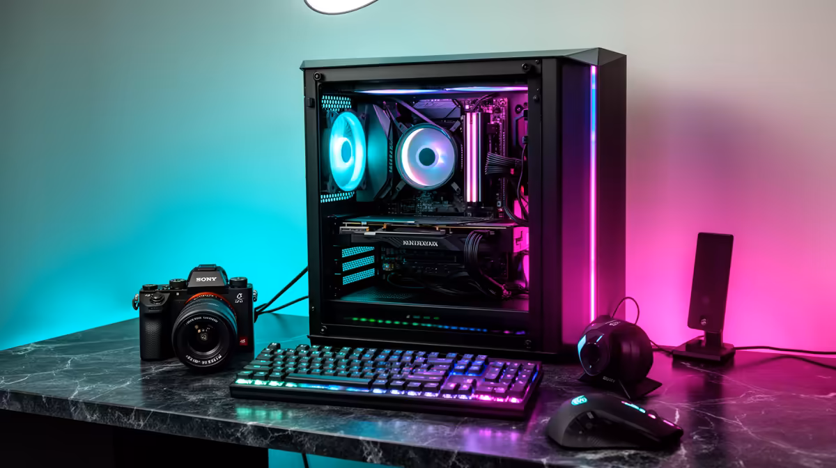 Res-room gaming setup at CPUT - under R10,000 build guide