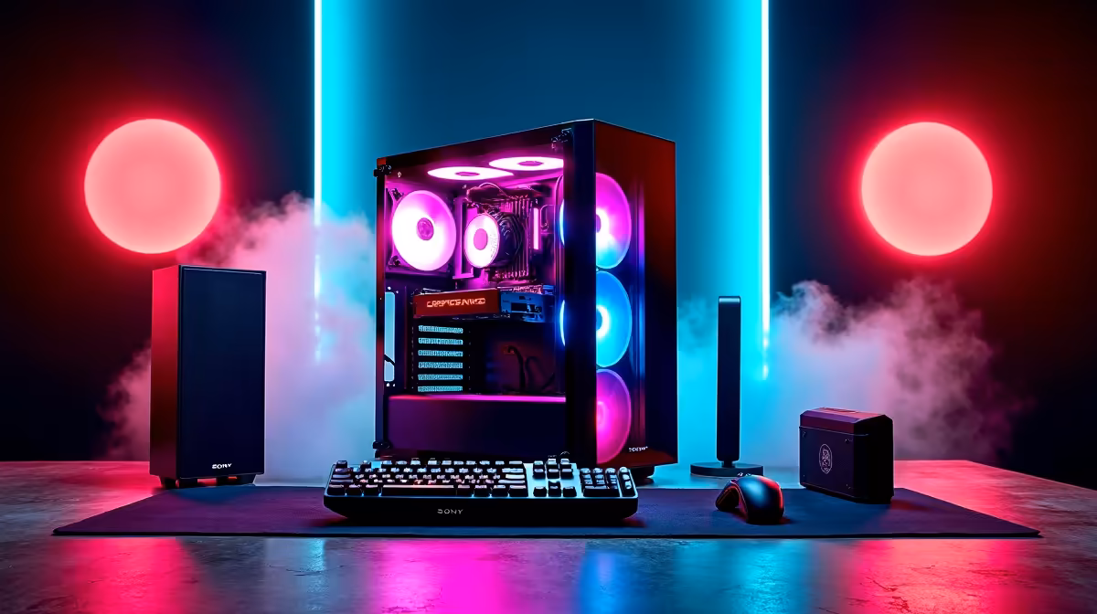 Res-room gaming setup at CUT build plan