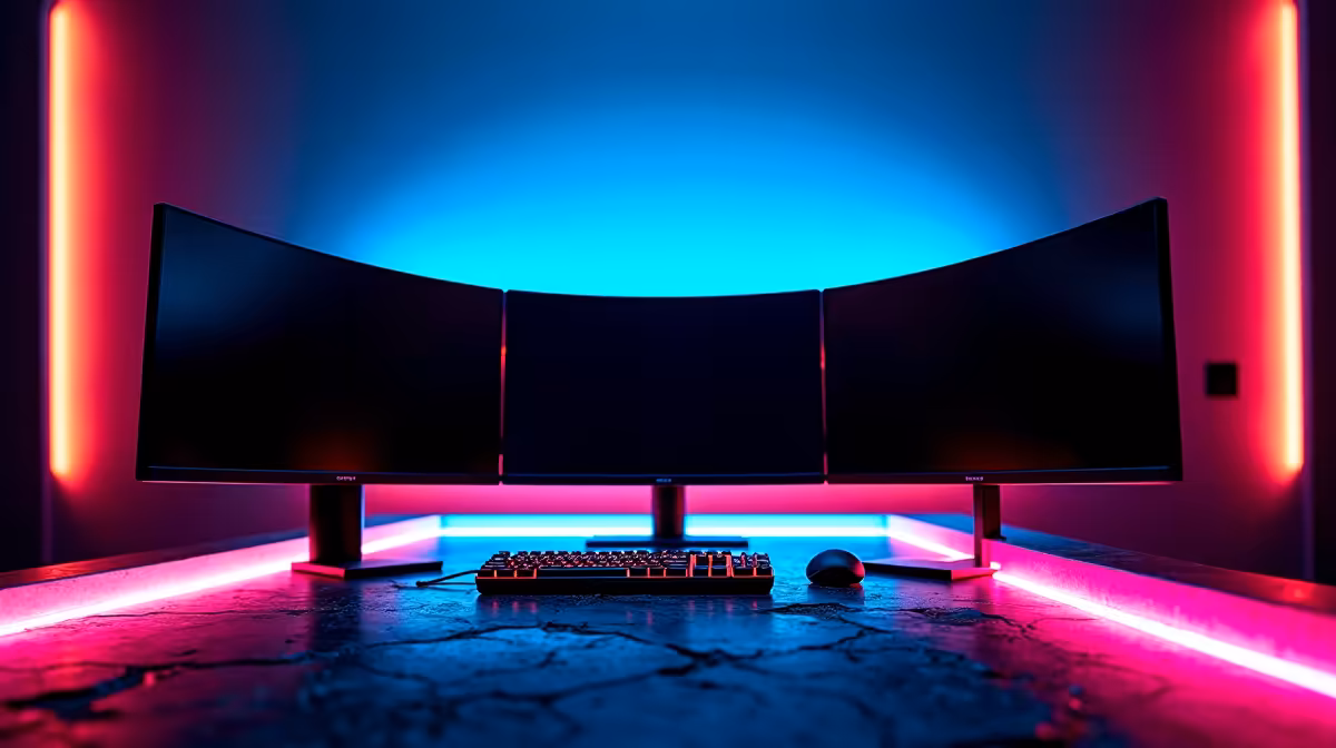 Res-room gaming setup at NWU build plan