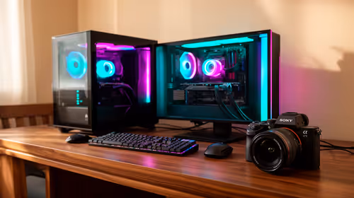 Res-room gaming setup at Rhodes - under R20,000 build guide