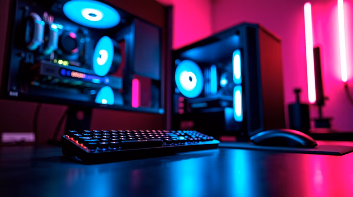 Res-room gaming setup at UKZN build plan
