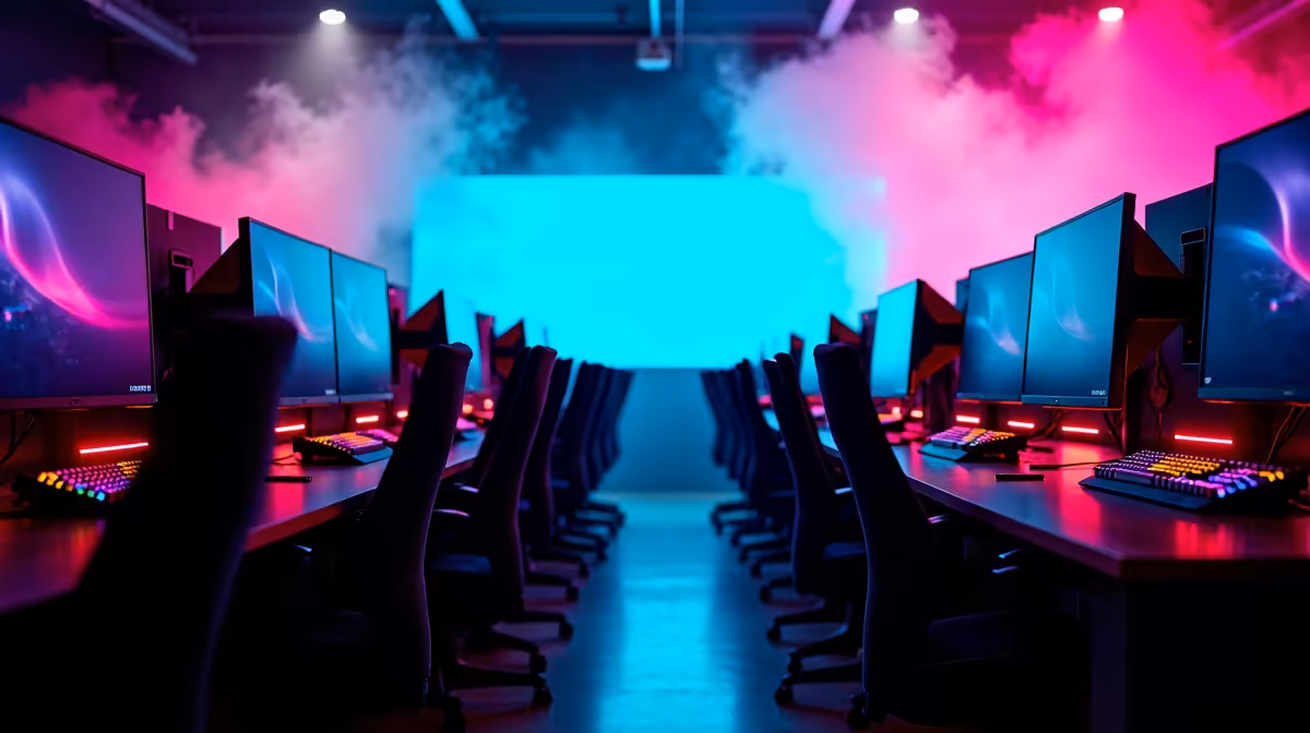 Res-room gaming setup at UP build plan
